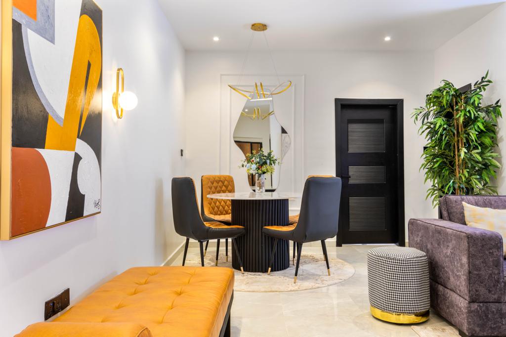 two-bedroom-Shortlet-Apartment-dining